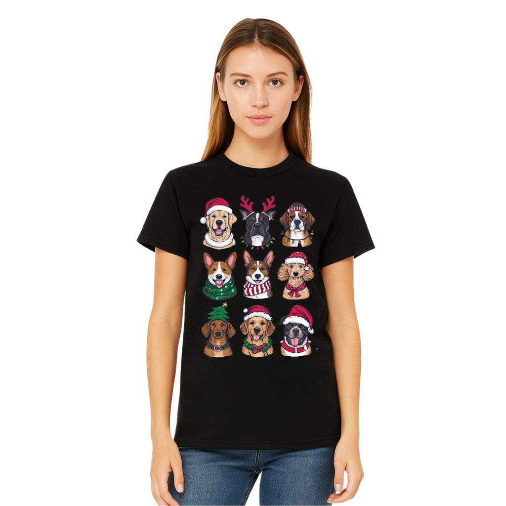 Merry & Furry Tees: Festive Christmas Dog Apparel – Cute Holiday Dog Lover Design