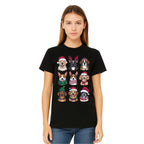 Merry & Furry Tees: Festive Christmas Dog Apparel – Cute Holiday Dog Lover Design