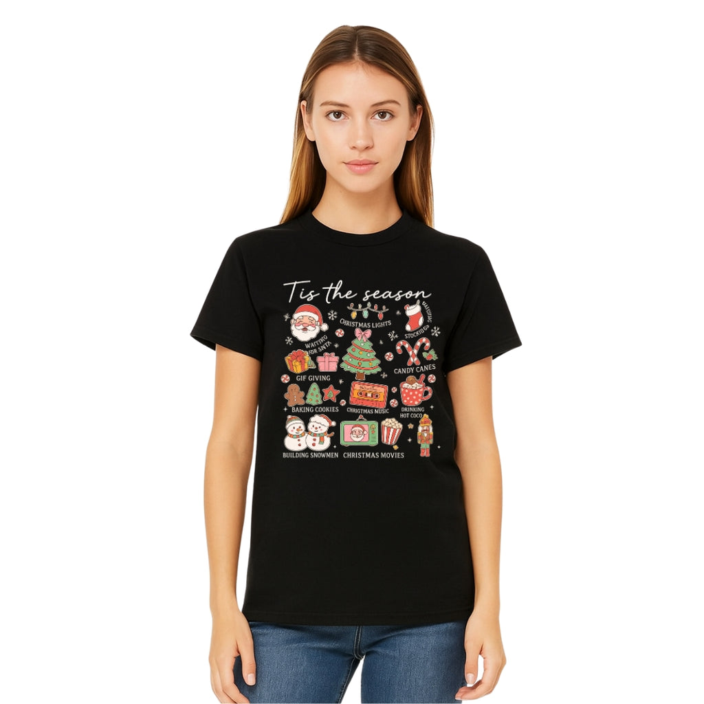 Holiday Shirt - ‘Tis the Season’ Christmas Icons