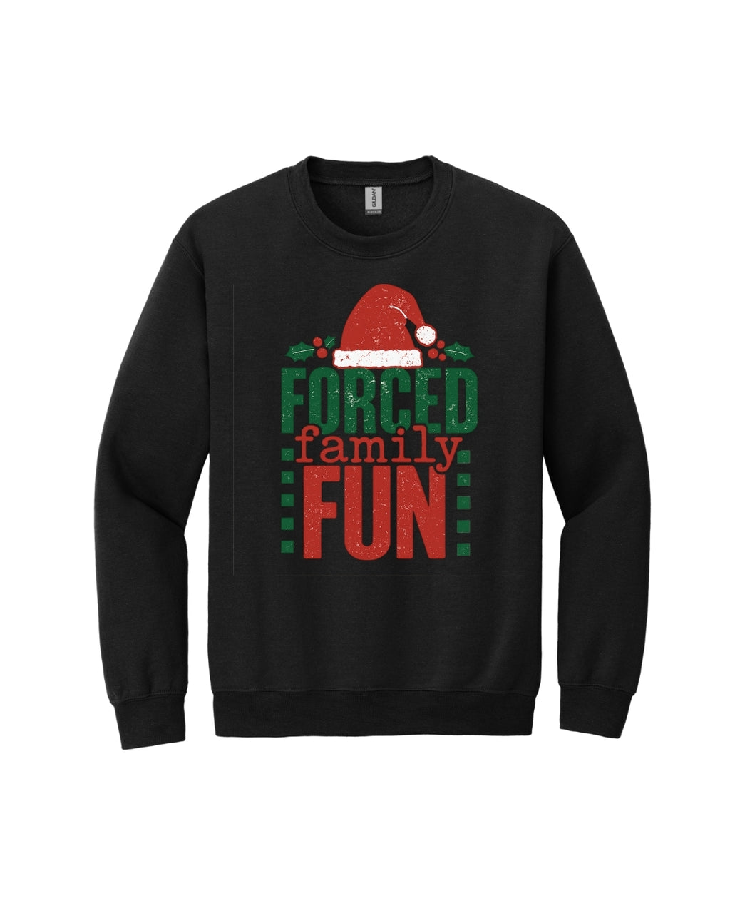 “Holiday Forced Family Fun Festive Humor Design”