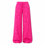 Rhinestone Wide Leg Pants – Tone-on-Tone Sparkle Edition