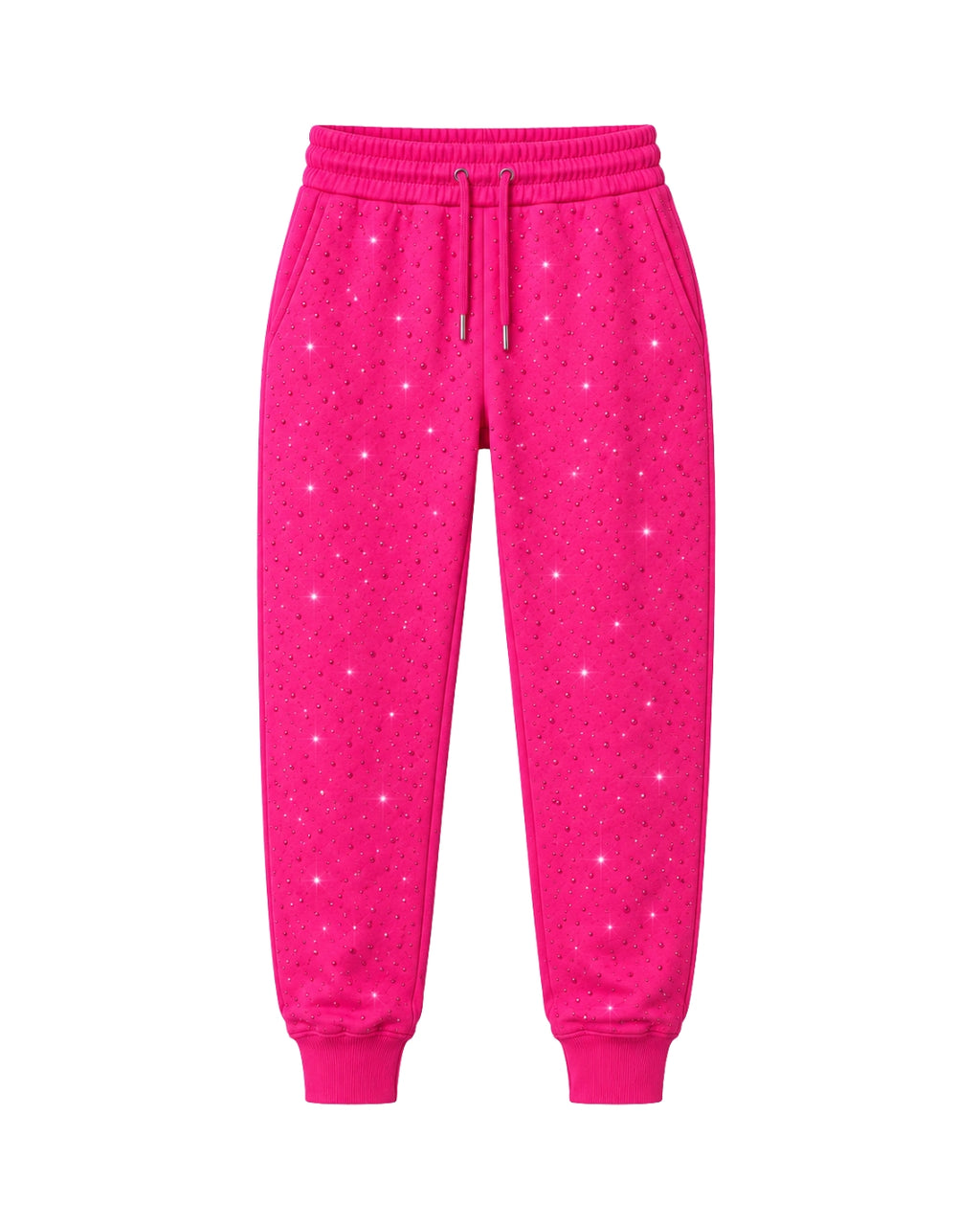 Half Time Rhinestone Jogger Pants – Tone-on-Tone Sparkle Edition