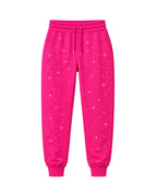 Half Time Rhinestone Jogger Pants – Tone-on-Tone Sparkle Edition