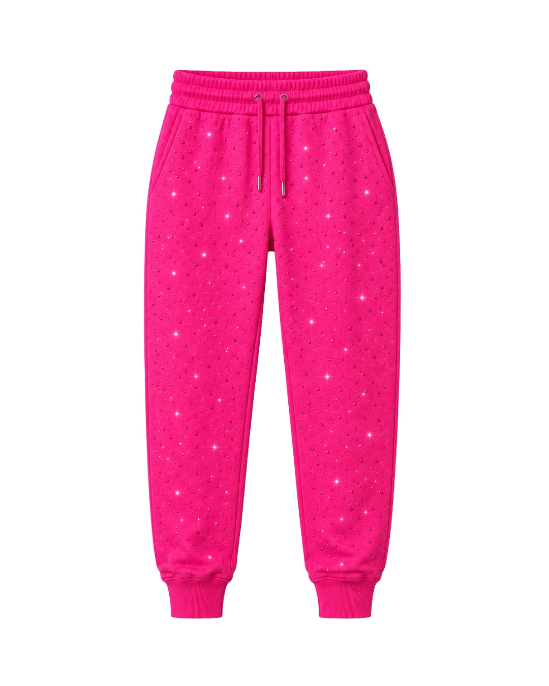 Half Time Rhinestone Jogger Pants – Tone-on-Tone Sparkle Edition