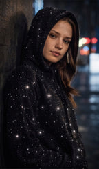 TL Lounge Silver Rhinestone Set