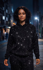 TL Lounge Silver Rhinestone Set