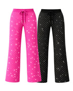 Silver Rhinestone Field Sweatpants – Wide Leg