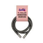 TL COllar Rhinestone Drawcords